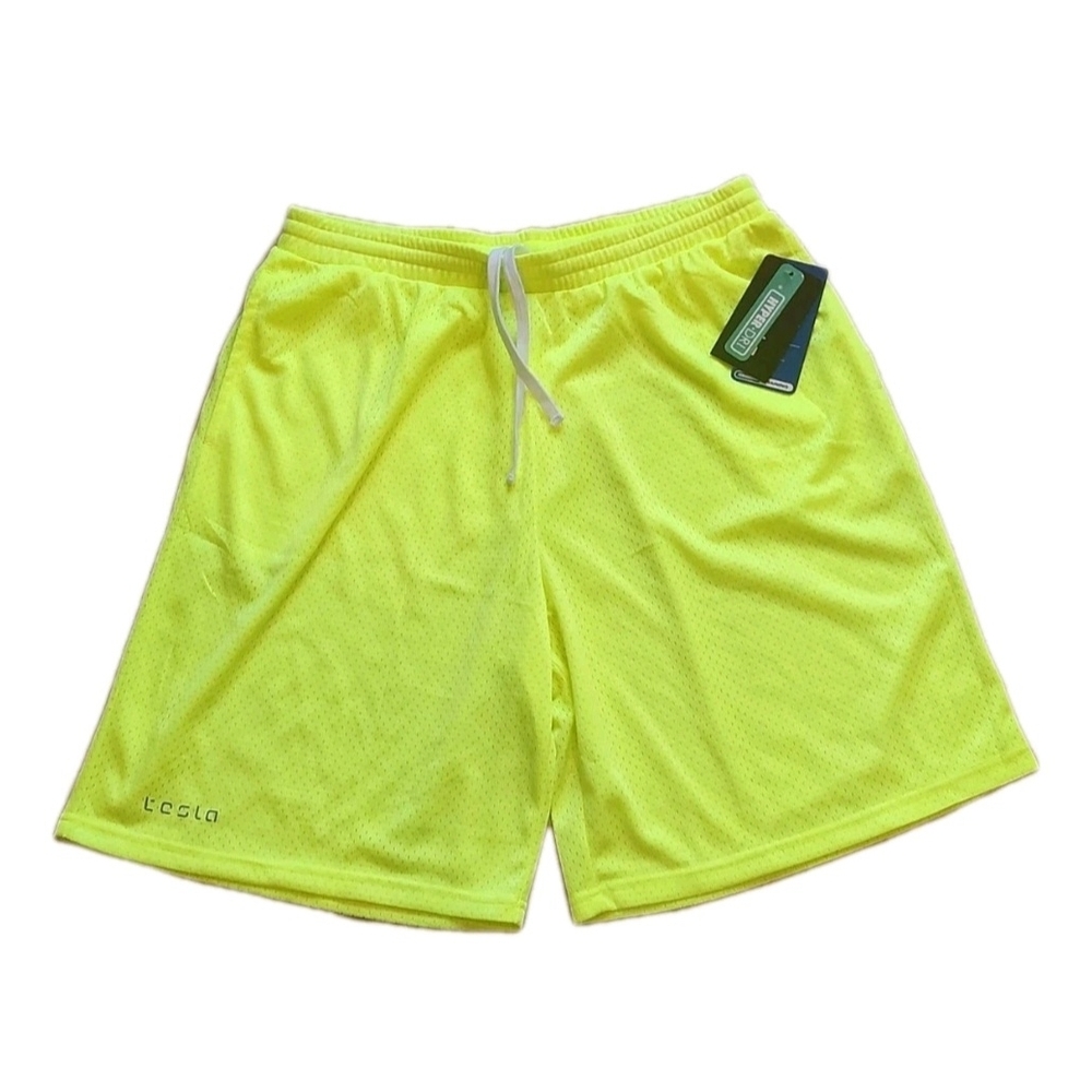 Tesla Men's Sports Gear Performance Training Hyper Dri Strechable Shorts Size XL